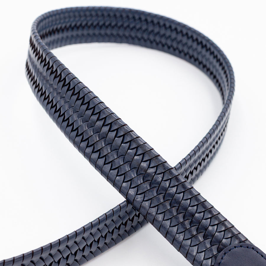 GÜRTEL LEDER GEFLOCHTEN