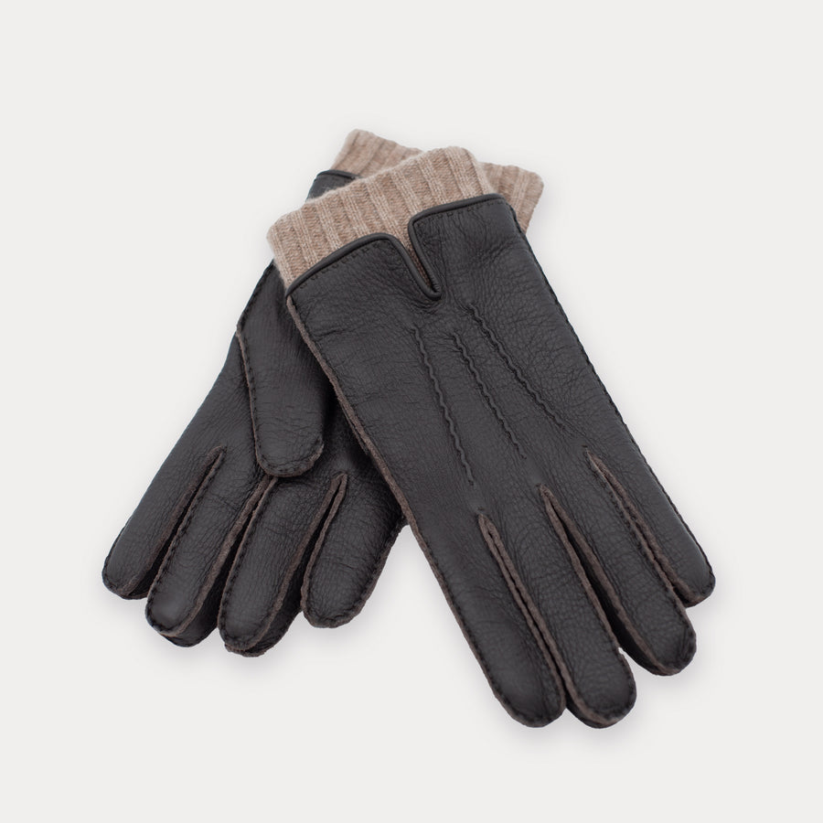 handschuhe kaschmir leder HANDSCHUHE HIRSCHLEDER KASCHMIR